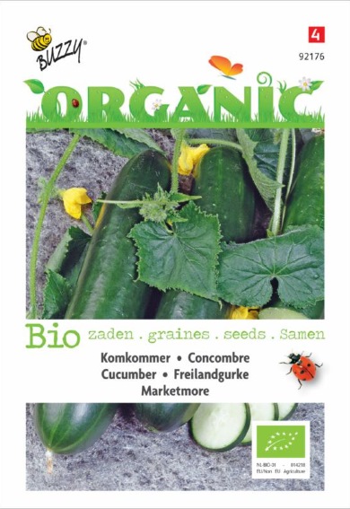 Cucumber Marketmore BIO (Cucumis) 60 seeds BU